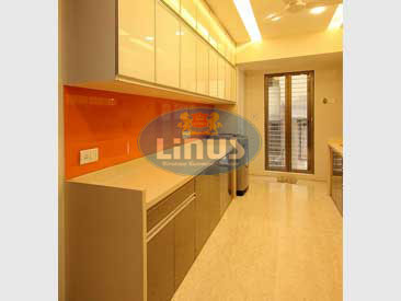 Back Painted Glass Kitchen in thane