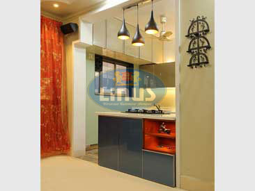 Customized Back Painted Glass Kitchen