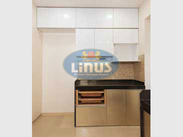 Back Painted Glass Kitchen Thane