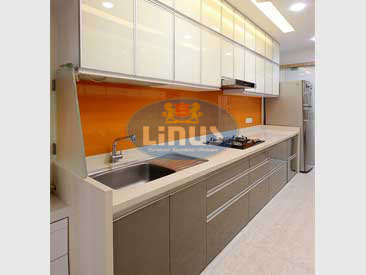 Back Painted Glass Kitchen Bhiwandi